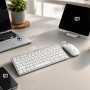 Comprar Teclado y Ratón Inalámbrico Subblim OCO015 Combo Multidispositivo Compacto PT/ Plata/ Portugués - Ganga Electrónica