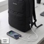 Comprar Mochila Subblim Compact Backpack 15L para Portátiles hasta 15.6'/ Repelente al agua/ Cinta para Trolley/ Negra - Ganga E