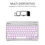 Comprar Teclado Compacto Inalámbrico Subblim Smart Backlit/ Plata - Ganga Electrónica