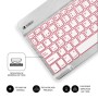 Comprar Teclado Compacto Inalámbrico Subblim Smart Backlit/ Plata - Ganga Electrónica