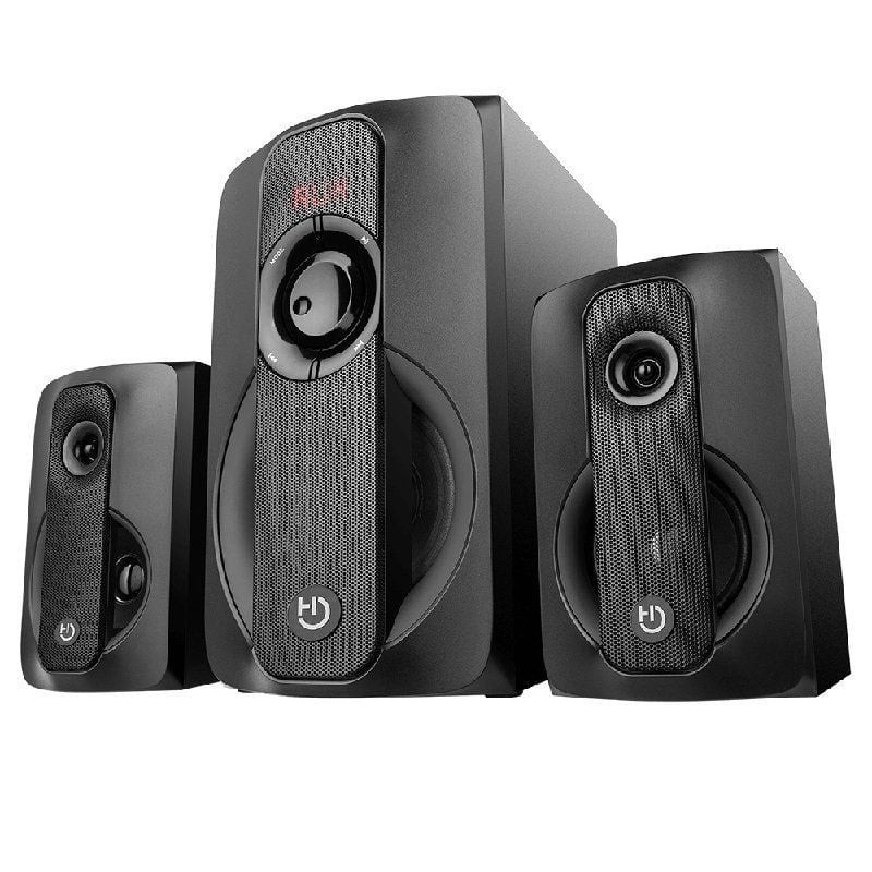 Comprar Altavoces con Bluetooth Hiditec H400 Dark Edition/ 80W/ 2.1 - Ganga Electrónica