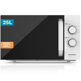 Comprar Microondas Grunkel MWG-25GRILL/ 850W/ Capacidad 25L/ Funcion Grill/ Blanco - Ganga Electrónica