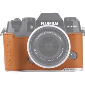 Comprar Pgytech Leather Camera Case (For Fujifilm X T50 / Clay Brown) - Ganga Electrónica