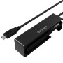 Comprar Adaptador para Discos Duros 2.5'/3.5' Aisens ASE-35C02B/ USB Tipo-C - SATA/ con Alimentador - Ganga Electrónica