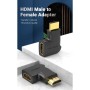 Comprar Adaptador HDMI 4K 90º Vention AIPB0/ HDMI Macho - HDMI Hembra - Ganga Electrónica