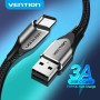 Comprar Cable USB 2.0 Tipo-C Vention CODHG/ USB Macho - USB Tipo-C Macho/ 480Mbps/ 1.5m/ Gris - Ganga Electrónica