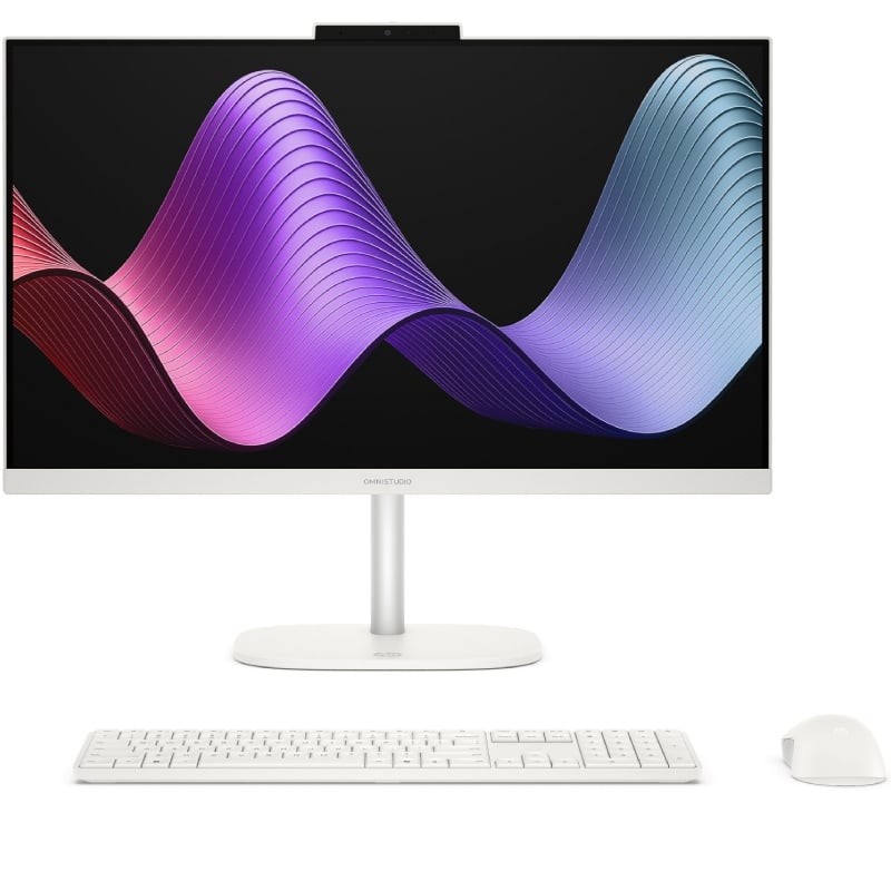 Comprar PC All in One HP OmniStudio 27-CU0000NS Intel Core 5-120U/ 8GB/ 512GB SSD/ 27'/ Sin Sistema Operativo - Ganga Electrónic