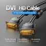 Comprar Cable DVI Vention EAABG/ DVI-D Macho - DVI-D Macho/ 1.5m/ Negro - Ganga Electrónica