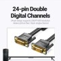 Comprar Cable DVI Vention EAABG/ DVI-D Macho - DVI-D Macho/ 1.5m/ Negro - Ganga Electrónica