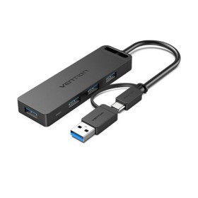 Comprar Hub USB 3.0 y Tipo-C Vention CHTBB/ 4xUSB/ USB Tipo-C PD - Ganga Electrónica