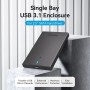 Comprar Caja Externa para Disco Duro de 2.5' Vention KPBB0/ USB 3.1/ Sin tornillos - Ganga Electrónica
