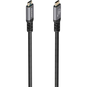 Comprar Cable USB 3.2 Tipo-C Aisens A107-0988/ USB Tipo-C Macho - USB Tipo-C Macho/ Hasta 100W/ 20Gbps/ 3m/ Negro - Ganga Electr