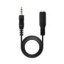 Comprar Cable Estéreo Nanocable 10.24.0201/ Jack 3.5 Macho - Jack 3.5 Hembra/ 1.5m - Ganga Electrónica