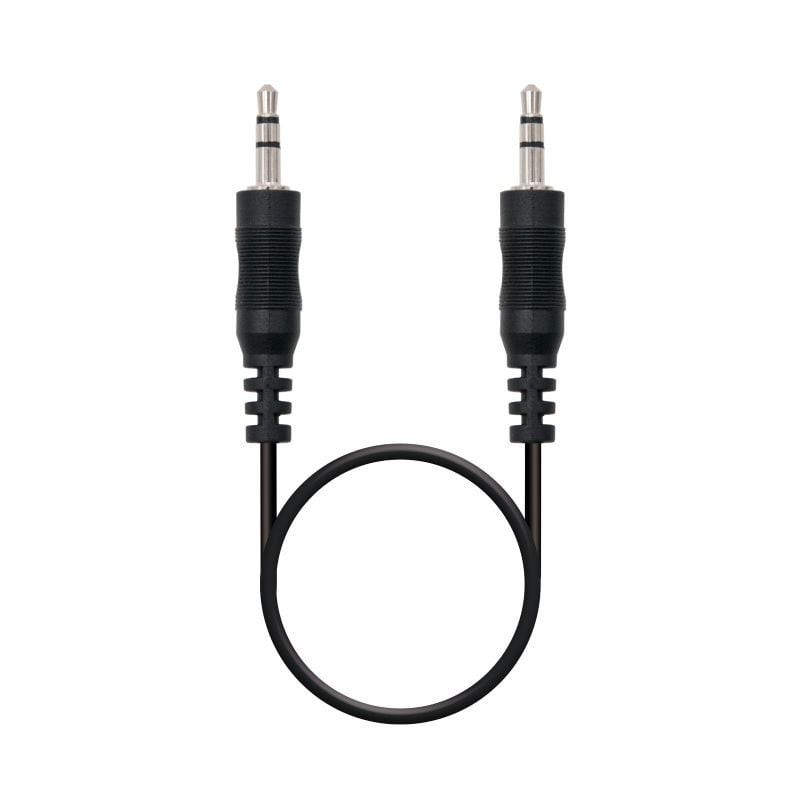 Comprar Cable Estéreo Nanocable 10.24.0101/ Jack 3.5 Macho - Jack 3.5 Macho/ 1.5m - Ganga Electrónica