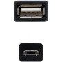 Comprar Cable USB 2.0 Nanocable 10.01.3500/ MicroUSB Macho - USB Hembra/ 15cm/ Negro - Ganga Electrónica