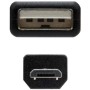 Comprar Cable USB 2.0 Nanocable 10.01.0503/ USB Macho - MicroUSB Macho/ 3m/ Negro - Ganga Electrónica