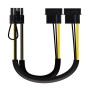 Comprar Cable de Alimentación Tarjeta Gráfica Nanocable 10.19.1201/ 2x Molex Macho - 6+2 PIN Macho/ 20cm - Ganga Electrónica