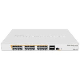 Comprar Switch Mikrotik CRS328-24P-4S+RM/ 28 Puertos/ RJ45 10/100/1000/ SFP/ PoE - Ganga Electrónica
