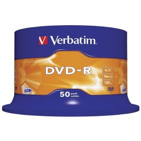 Comprar DVD-R Verbatim Advanced AZO 16X/ Tarrina-50uds - Ganga Electrónica