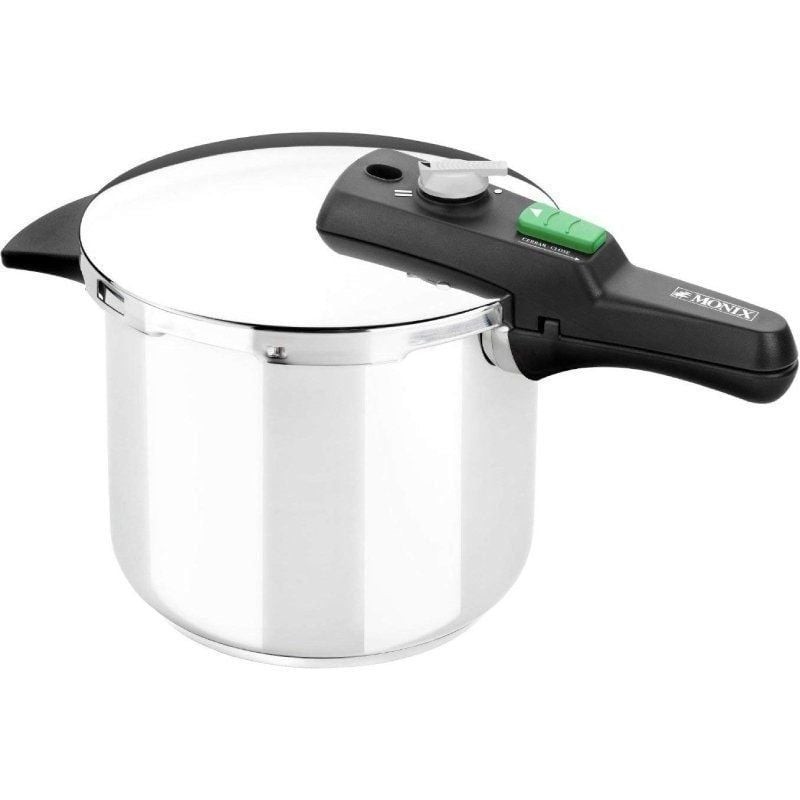 Comprar Olla a Presión Monix Quick M560004/ Ø18cm/ 9L/ Acero Inoxidable - Ganga Electrónica