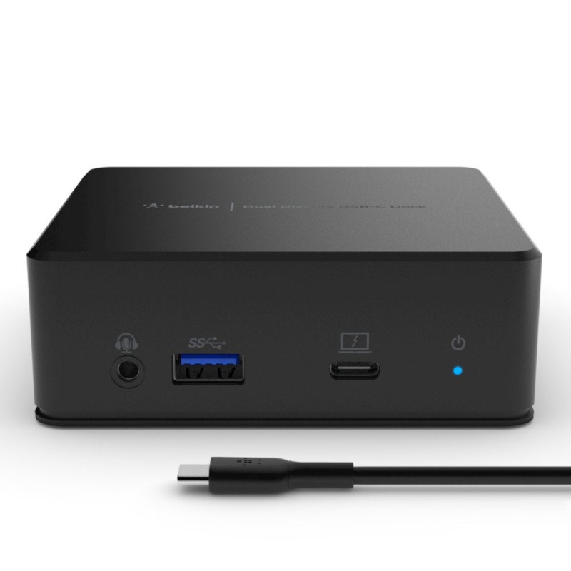 Comprar Belkin Usb-C Dual Display Docking Station Usb 3.2 Gen 1 [3.1 Gen 1] Type-C Negro - Ganga Electrónica