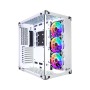 Comprar Caja Pc Talius Atx Gaming Cronos Blanca Rgb Cristal Templado Usb 3.0 - Ganga Electrónica