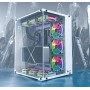 Comprar Caja Pc Talius Atx Gaming Cronos Blanca Rgb Cristal Templado Usb 3.0 - Ganga Electrónica