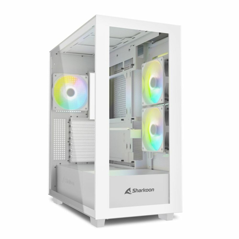 Comprar Caja Pc Sharkoon Rebel C60 Rgb Blanca, 4044951040049 - Ganga Electrónica