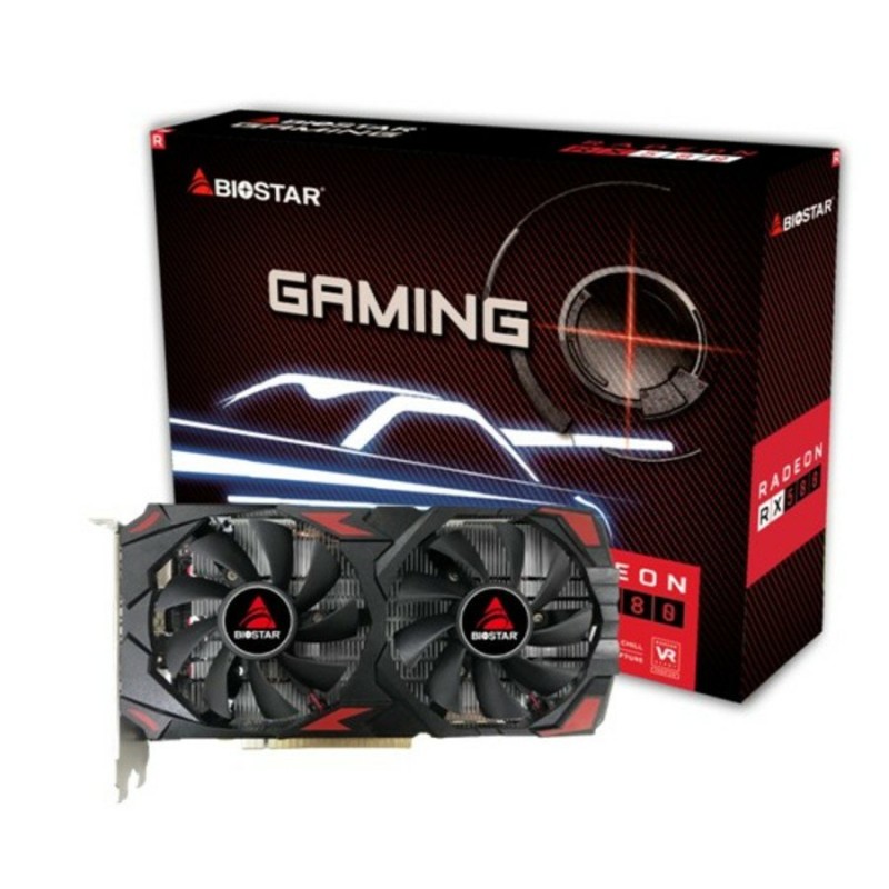 Comprar Biostar Radeon Rx 580 8gb Gddr5 - Ganga Electrónica