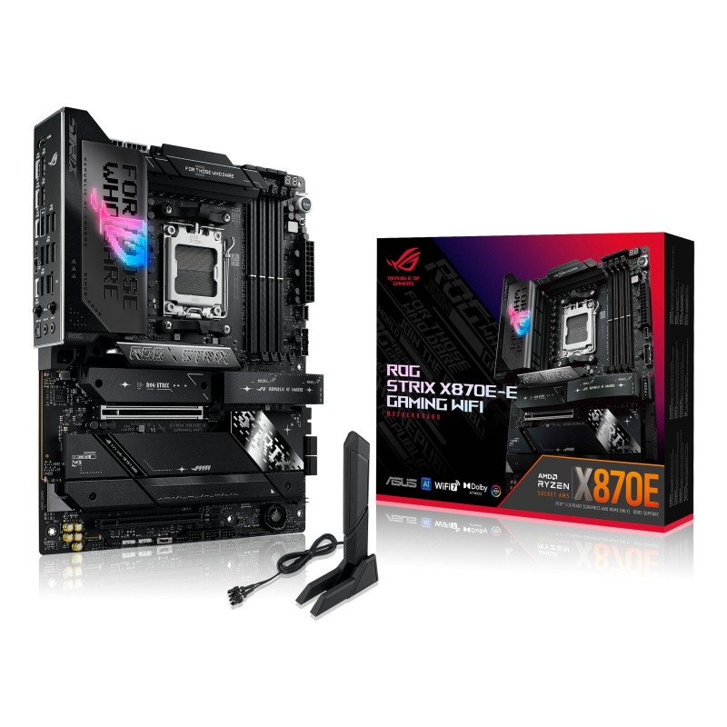 Comprar Asus Rog Strix X870e-E Gaming Wifi Amd X870e Zócalo Am5 Atx - Ganga Electrónica