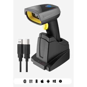 Comprar Inateck Bcst-52 Lector De Códigos De Barras Portátil 1d/2d Negro, Gris, Amarillo - Ganga Electrónica