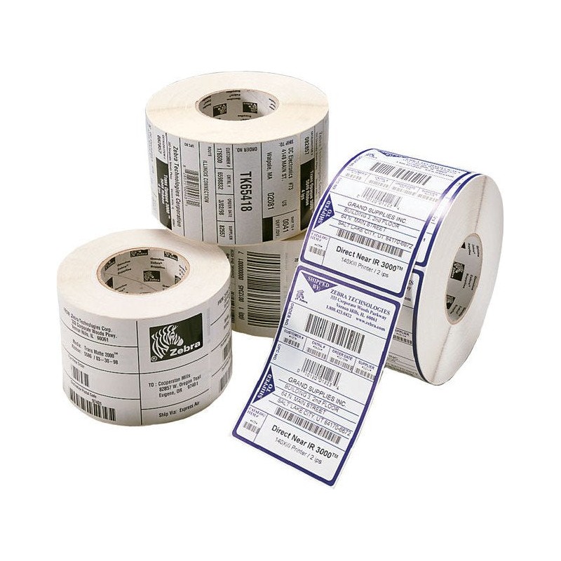 Comprar Rollo Etiquetas Zebra Z-Select 102x76mm 930 Etiquetas Eje 25mm Tranf.Termica White - Ganga Electrónica