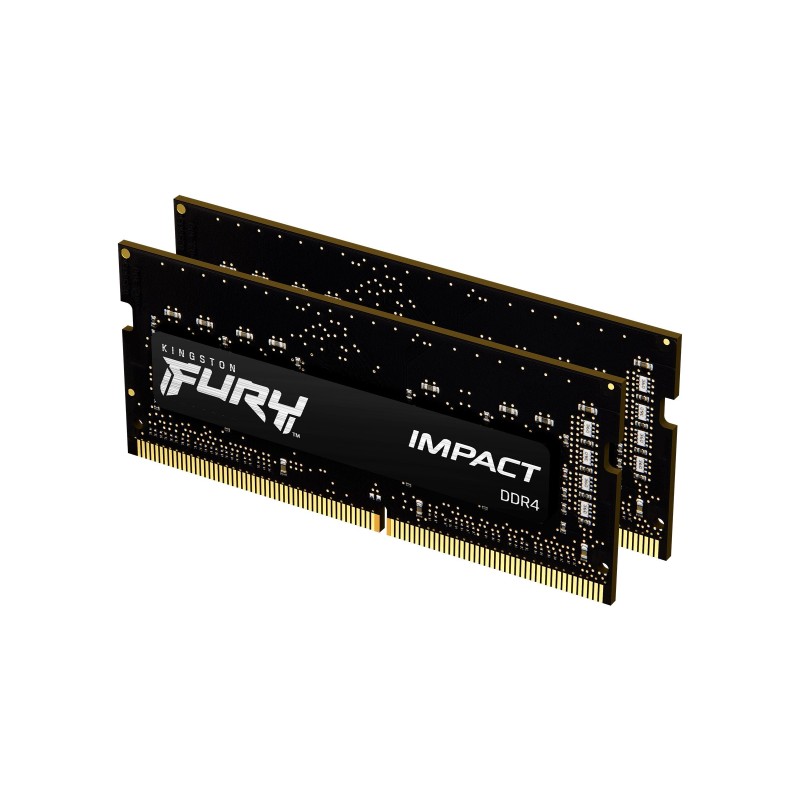 Comprar Memoria Ram Kingston 16gb 3200mhz Ddr4 Cl20 Sodimm Kit Of 2 Fury Impact - Ganga Electrónica