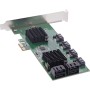 Comprar Tarjeta Inline, 8x Sata 6gb/S, Pcie 2.0 (Pci Express) - Ganga Electrónica