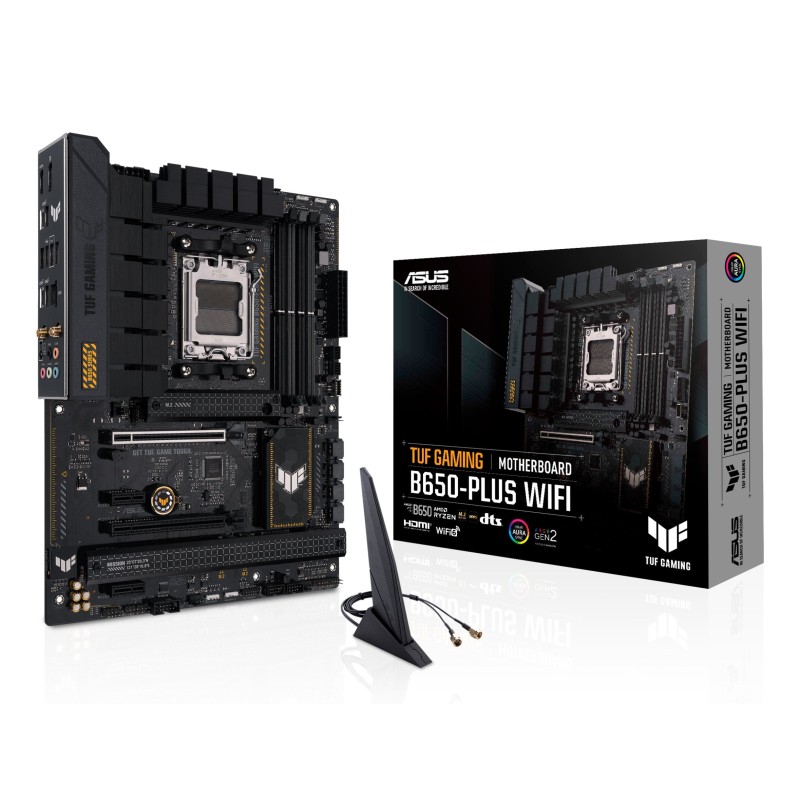 Comprar Placa Base Asus Tuf Gaming B650-Plus Wifi Amd B650 Zócalo Am5 Atx Am5 B650 Usb 3.2 Gen 2x2 Wifi - Ganga Electrónica