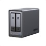 Comprar Ugreen Nasync Dxp2800 Nas System 2-Bay Compacto Intel N N100 8 Gb Ddr5 0 Tb Ugos Pro Negro - Ganga Electrónica