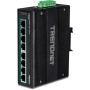 Comprar Trendnet Ti-Pg80b Switch 8 Puertos Industrial Gigabit Poe+ Din-Rail (24-56v) - Ganga Electrónica