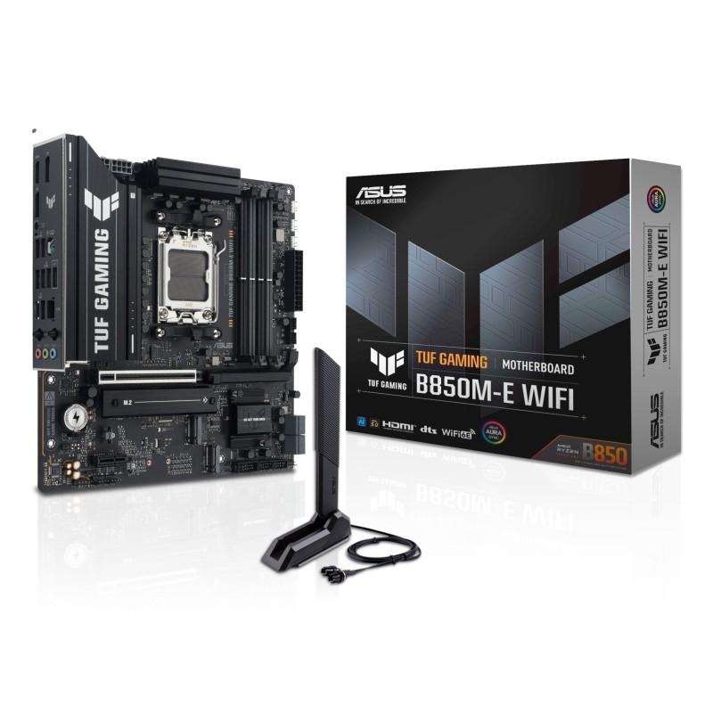 Comprar Asus Tuf Gaming B850m-E Wifi Amd B850 Zócalo Am5 Micro Atx - Ganga Electrónica