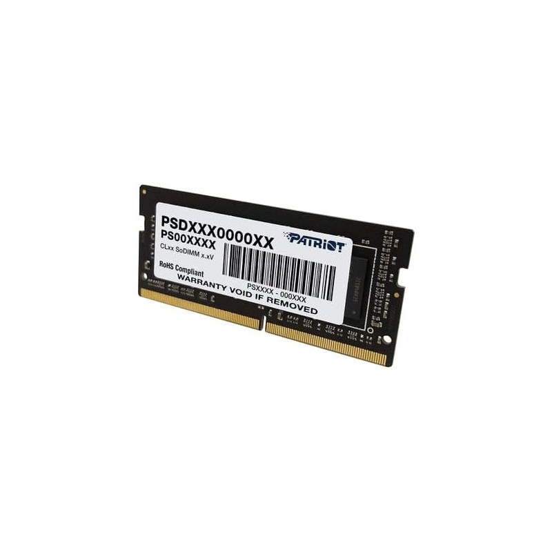 Comprar Memoria RAM Patriot Signature Series DDR4 16gb 1x16gb 3200MHZ Sodimm Single - Ganga Electrónica