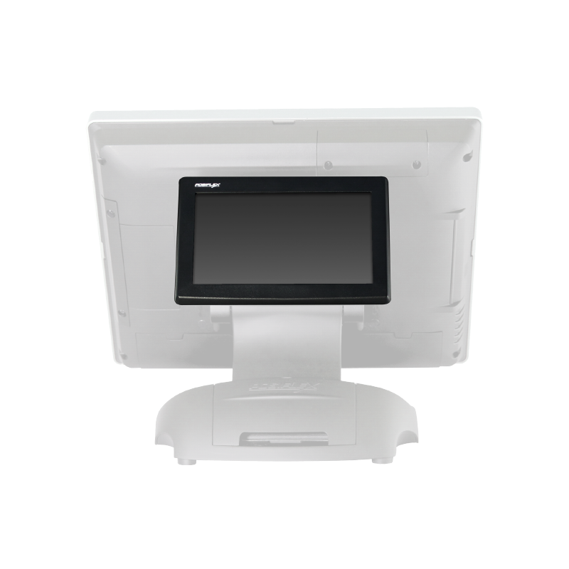 Comprar Posiflex Segunda Pantalla Lcd 7" Para Terminales Xt Y Ps (Usb), Color Negro - Ganga Electrónica