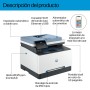 Comprar Multifunción Láser Color Hp Laserjet Pro Mfp 3302fdw Wifi Fax Dúplex Adf Blanca Y Azul - Ganga Electrónica