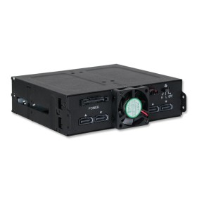 Comprar Icy dock Mb607sp-B Panel Bahía Disco Duro 13,3 Cm (5.25") Funda De Disco Duro Negro - Ganga Electrónica