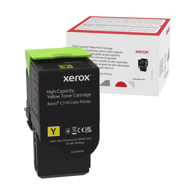 Comprar Xerox C310 Toner Amarillo De Alta Capacidad (5500 Paginas) 006r04367 - Ganga Electrónica