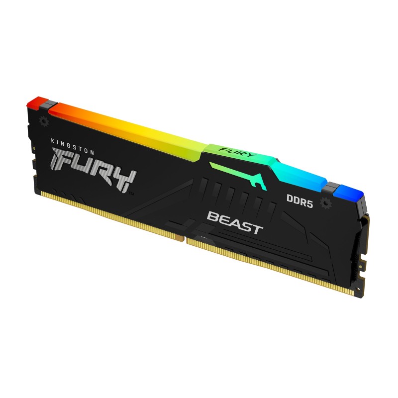 Comprar Memoria Kingston Ddr5 8gb 5600mhz Fury Beast Rgb Kf556c36bbea-8 - Ganga Electrónica