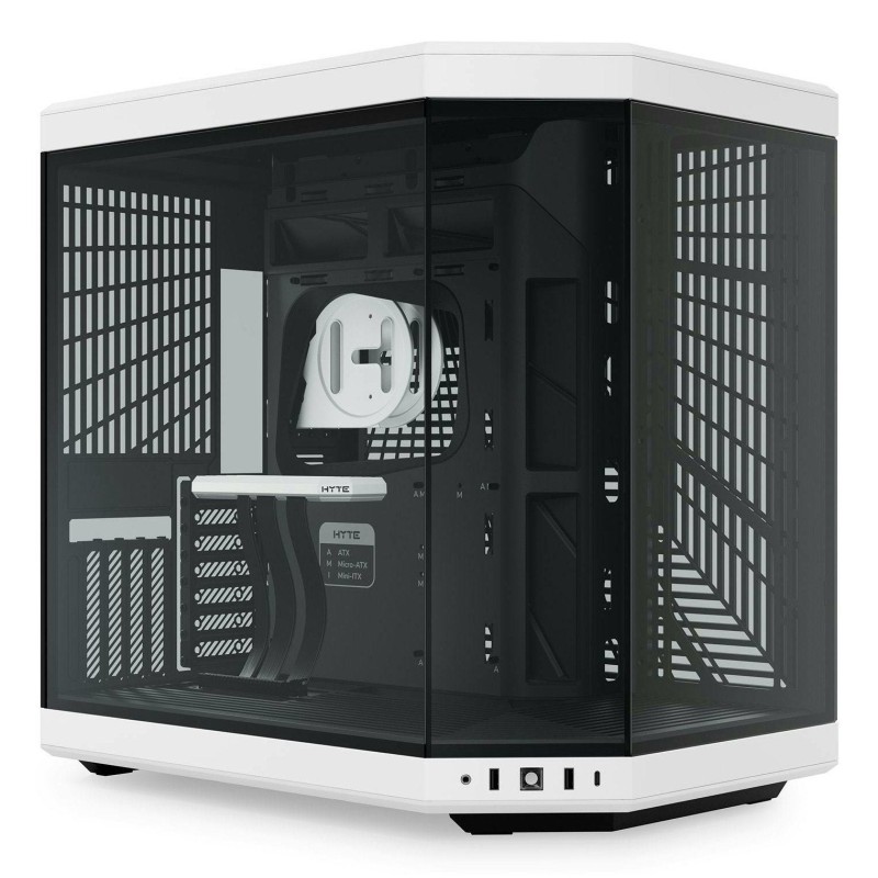 Comprar Caja Hyte Y70, Negro/Blanco, Vidrio Templado Cs-Hyte-Y70-Bw - Ganga Electrónica