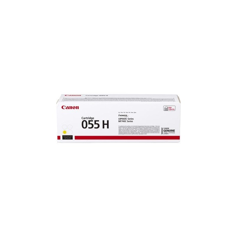 Comprar Canon Toner 055h 3017c004 Cartucho De Tóner Amarillo 5.900 Páginas - Ganga Electrónica