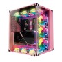 Comprar Caja Pc Talius Atx Gaming Cronos Orchid Rgb Cristal Templado Usb 3.0 - Ganga Electrónica