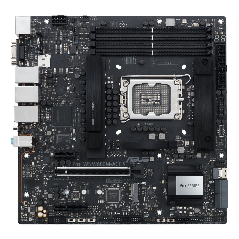 Comprar Placa Base Asus Pro Ws W680m-Ace Se Intel,1700,Ddr5,Matx - Ganga Electrónica
