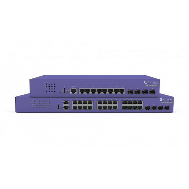 Comprar Extreme networks Extremeswitching X435-8p-4s Conmutador Gestionado 8 X 10/100/1000 (Poe+) + 4 X Sfp (Mini-Gbic) (Ascende