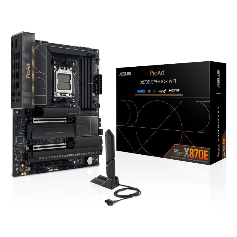 Comprar Asus Proart X870e-Creator Wifi Socket Am5 90mb1ig0-M0eay0 - Ganga Electrónica